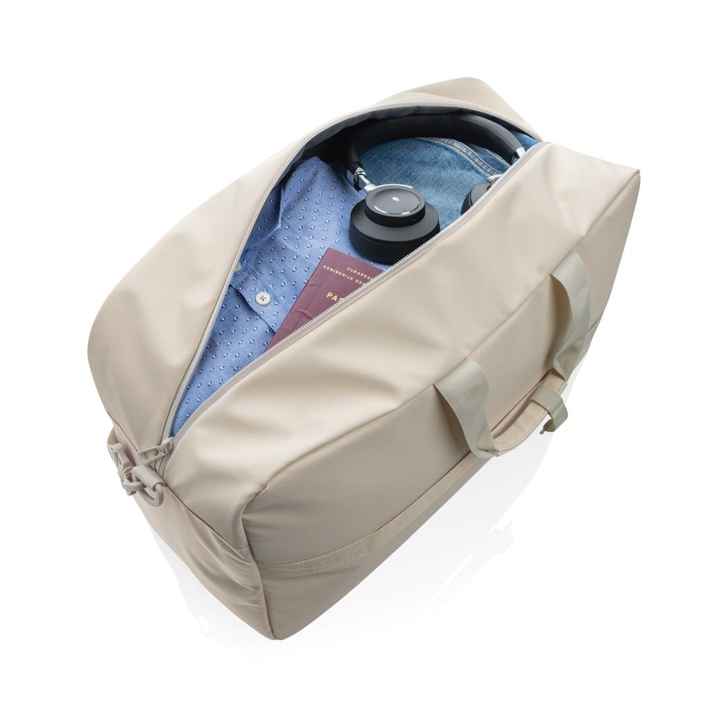 Geantă de weekend duffel Armond AWARE™ RPET beige