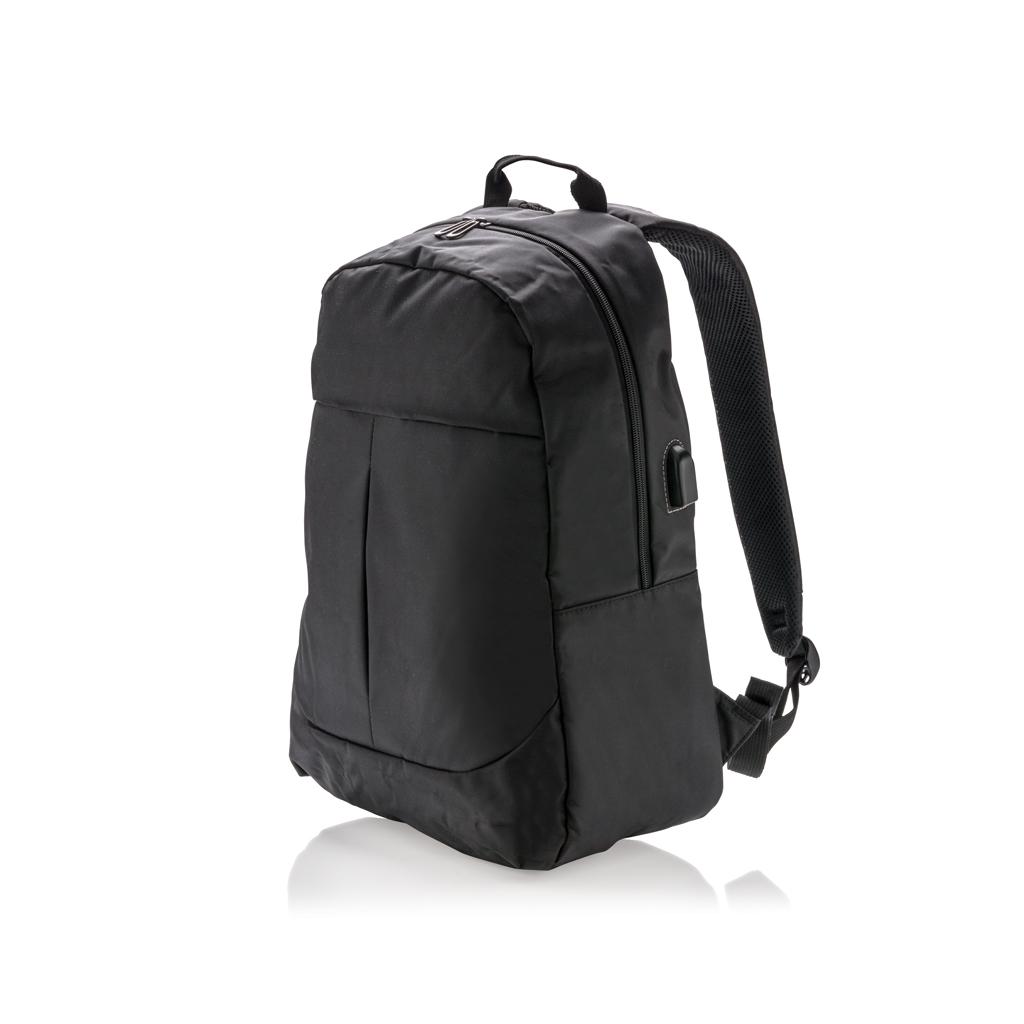 Rucsac de laptop Power USB black