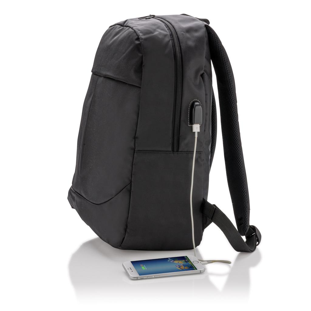 Rucsac de laptop Power USB black