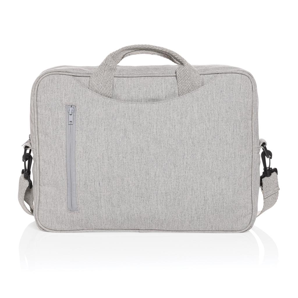 Geantă de laptop din bumbac reciclat, de 15,4 inch Laluka AWARE™ grey