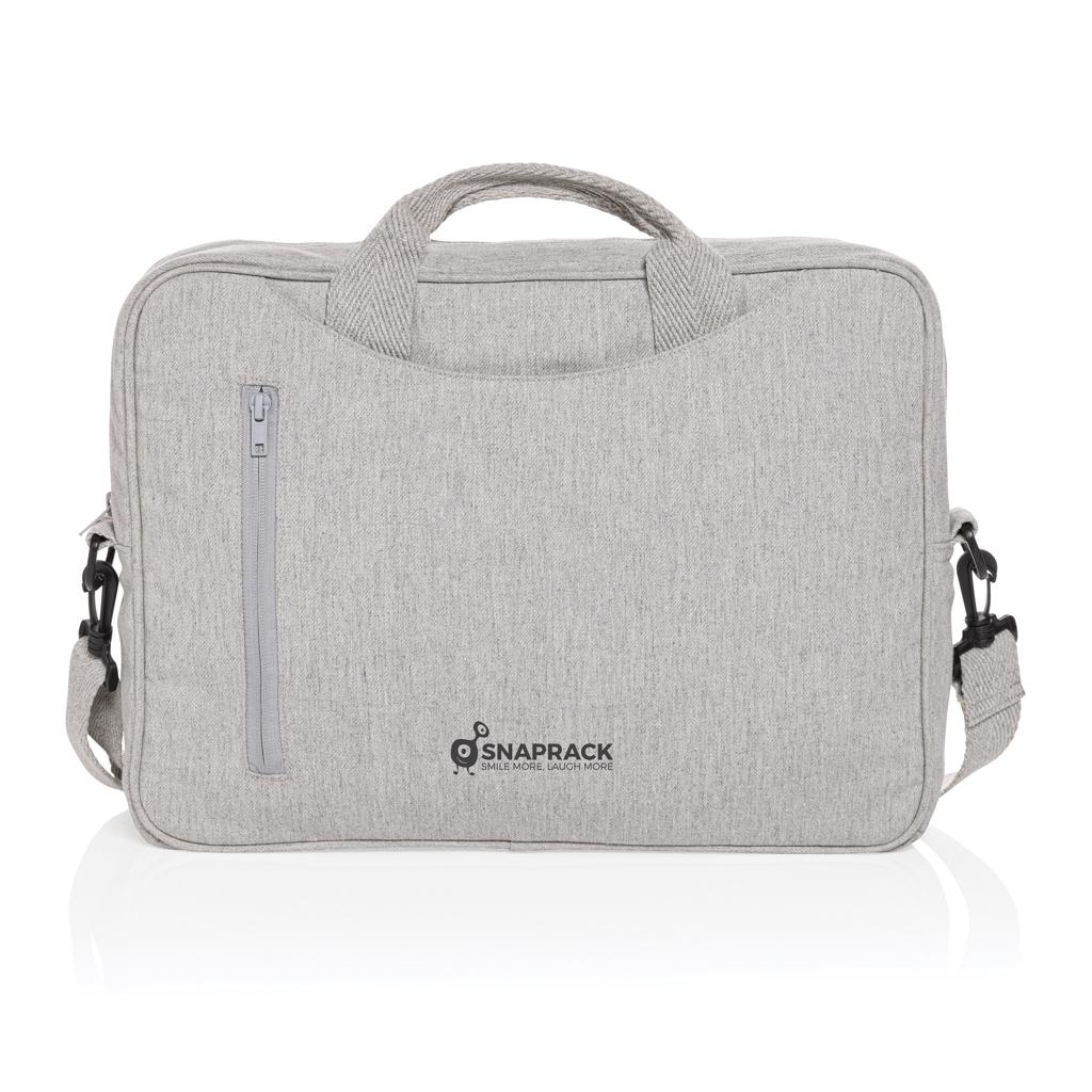 Geantă de laptop din bumbac reciclat, de 15,4 inch Laluka AWARE™ grey