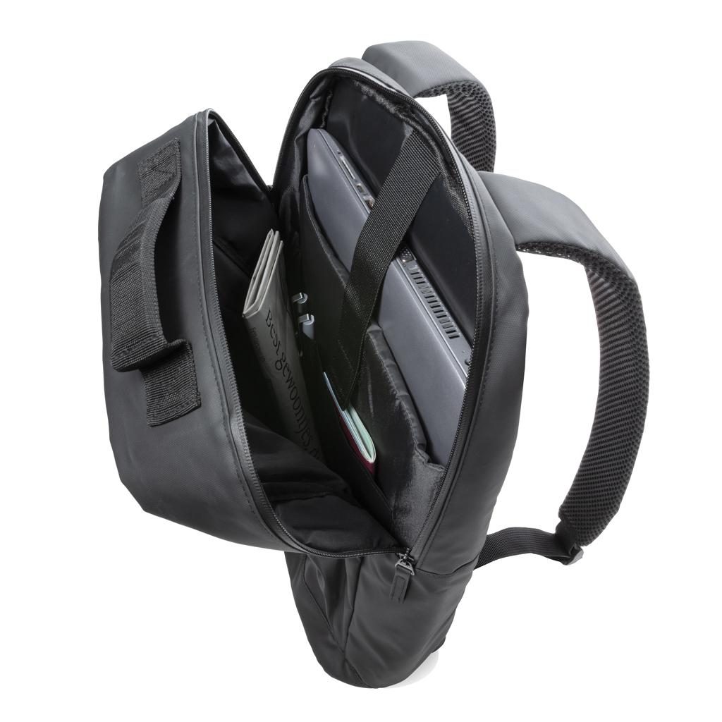 Rucsac de laptop fashion negru de 15,6