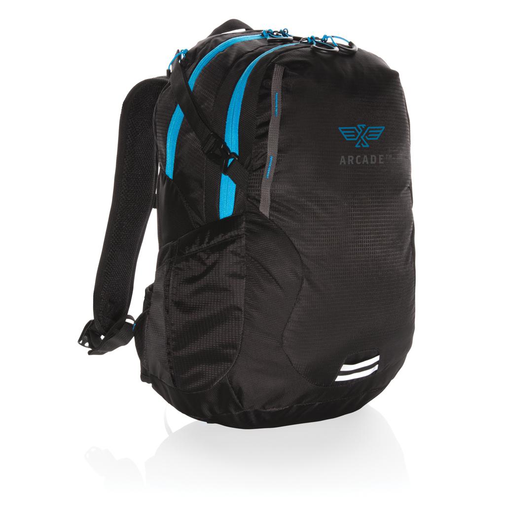 Rucsac mediu pentru drumeții ripstop de 26L, fără PVC Explorer black