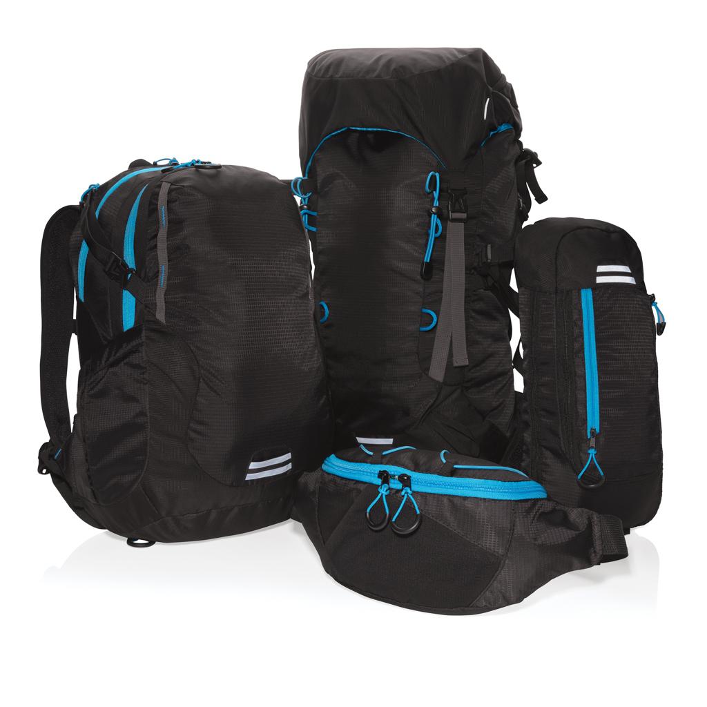 Rucsac mediu pentru drumeții ripstop de 26L, fără PVC Explorer black