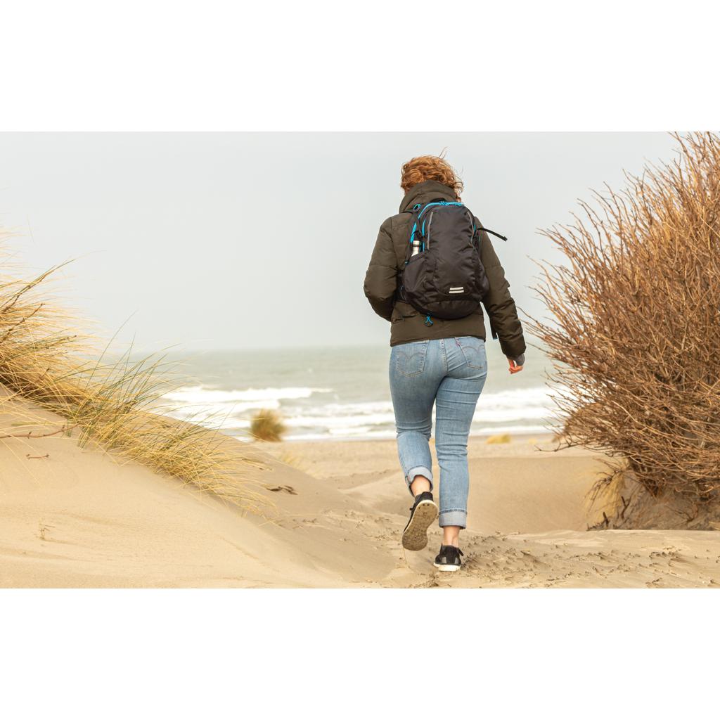 Rucsac mediu pentru drumeții ripstop de 26L, fără PVC Explorer black