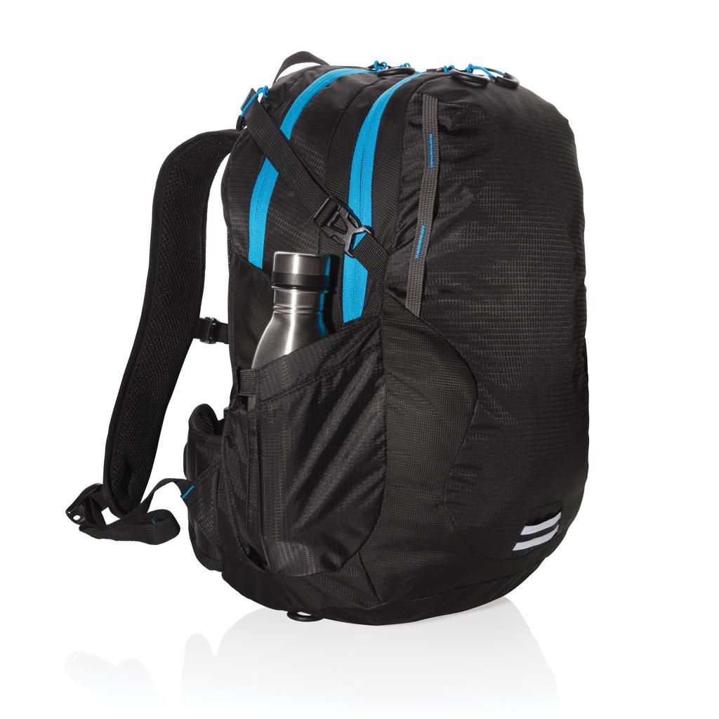 Rucsac mediu pentru drumeții ripstop de 26L, fără PVC Explorer black