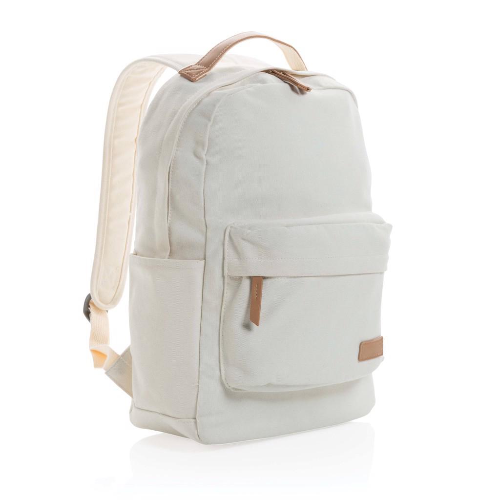 Rucsac din pânză reciclată de 16 oz. Impact AWARE™  off white