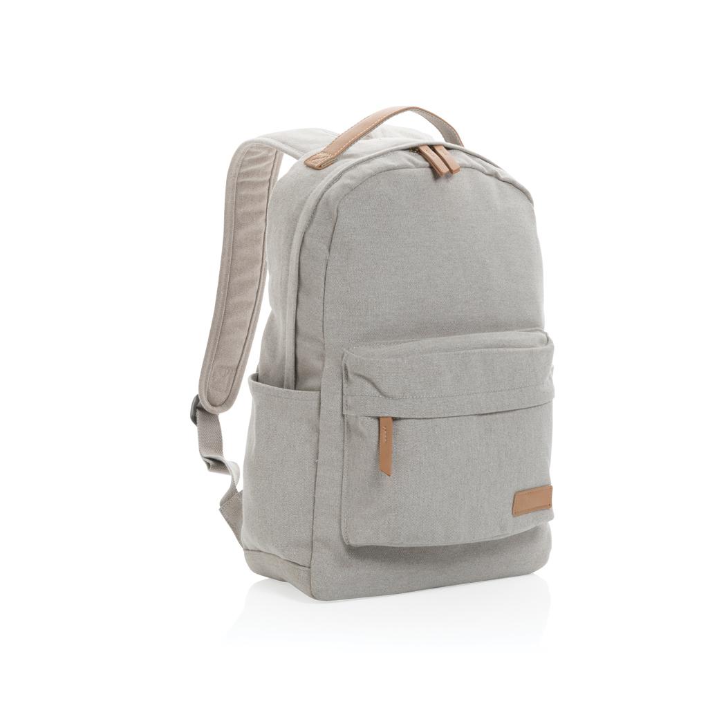 Rucsac din pânză reciclată de 16 oz. Impact AWARE™  grey