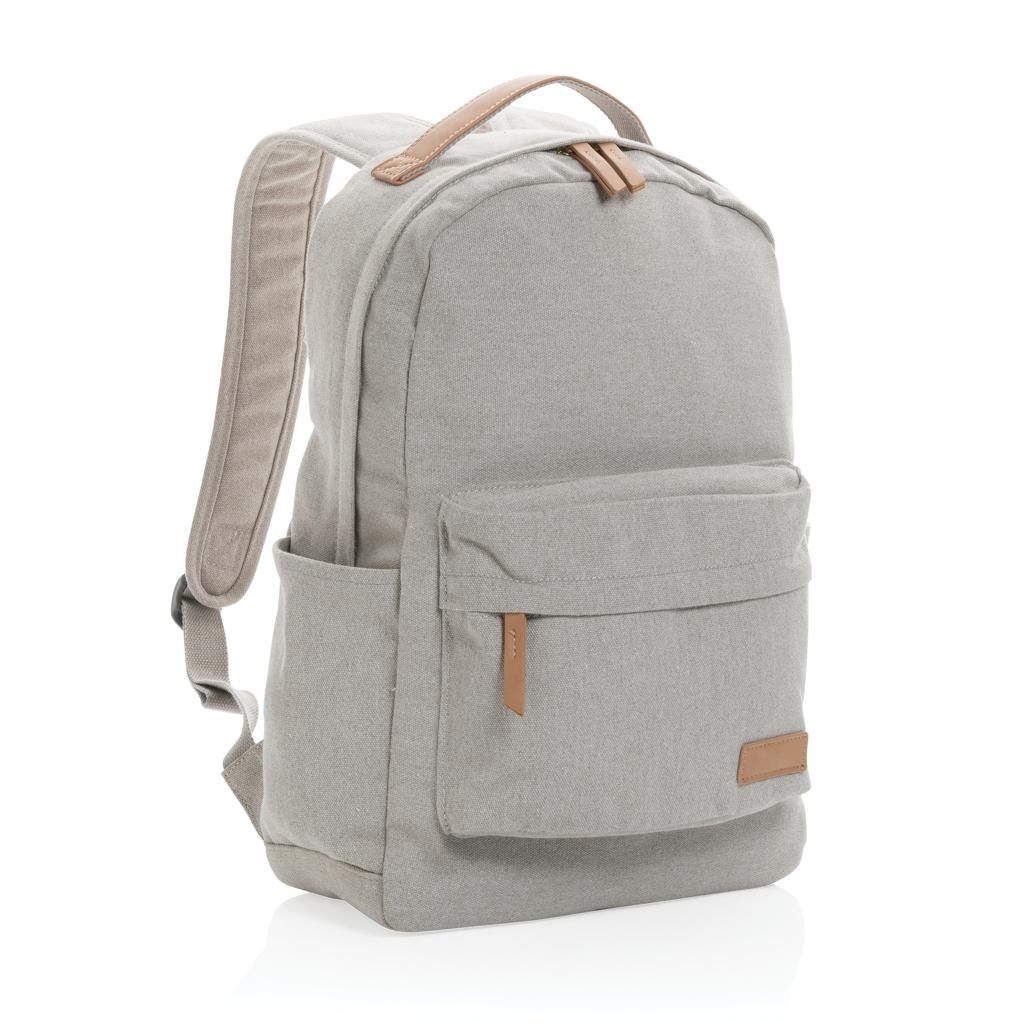 Rucsac din pânză reciclată de 16 oz. Impact AWARE™  grey