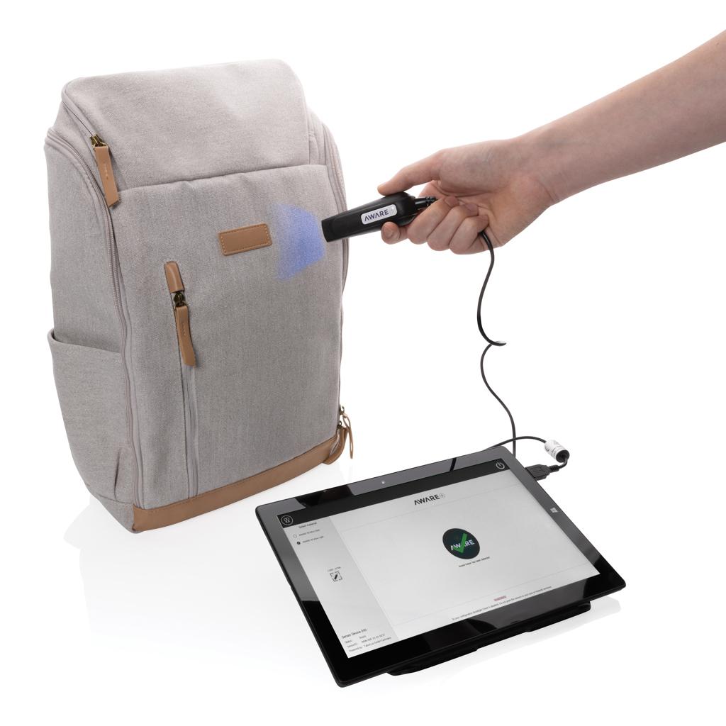 Rucsac de laptop din pânză reciclată de 16 oz. pentru laptop de 15