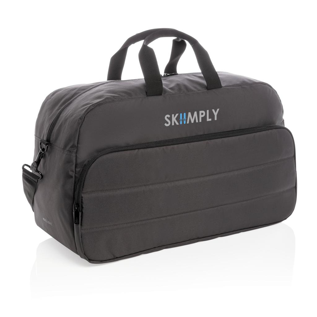Geantă de weekend duffel RPET  Impact AWARE™  black