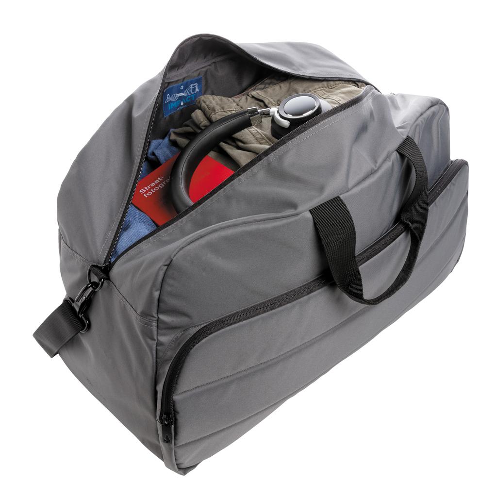 Geantă de weekend duffel RPET  Impact AWARE™  anthracite