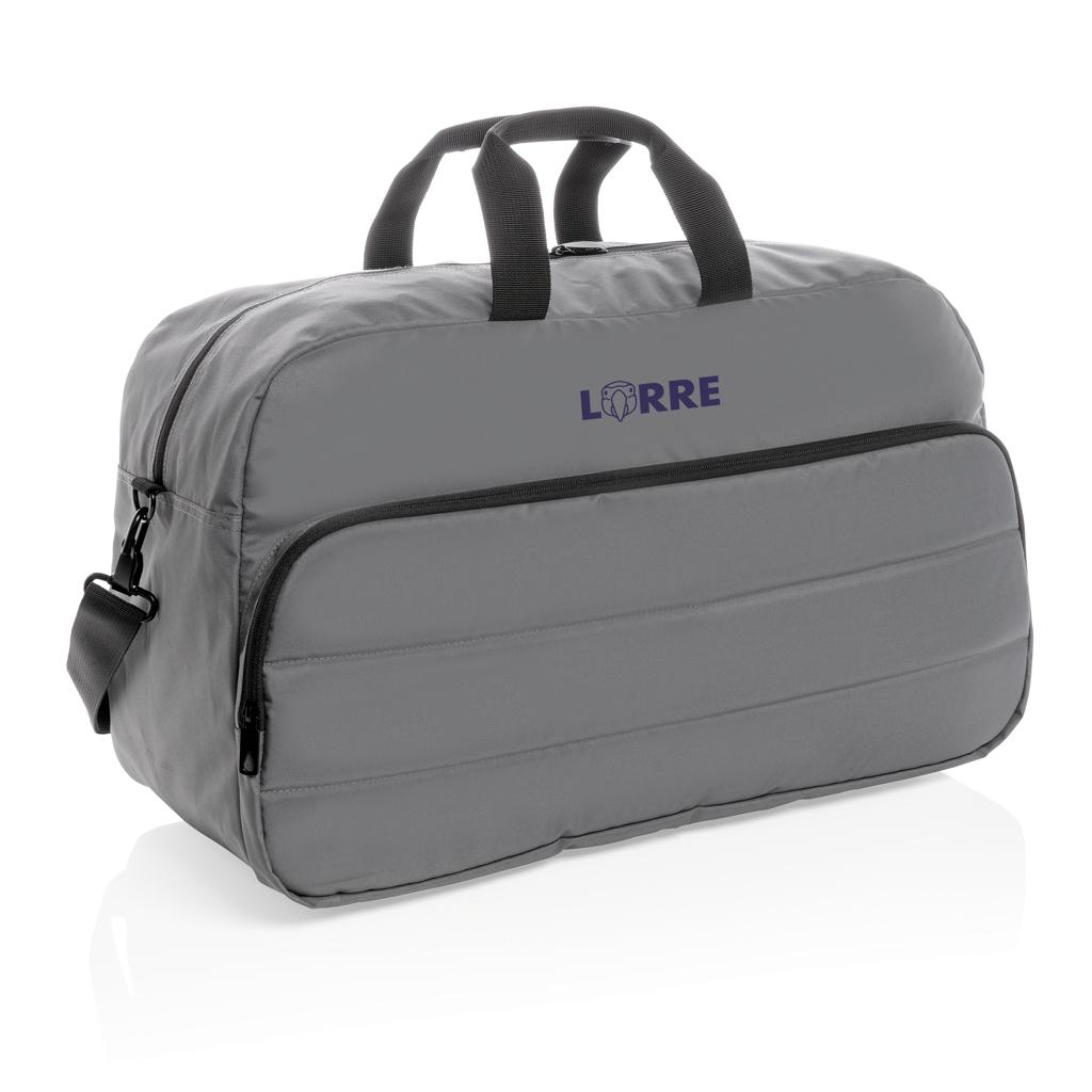 Geantă de weekend duffel RPET  Impact AWARE™  anthracite