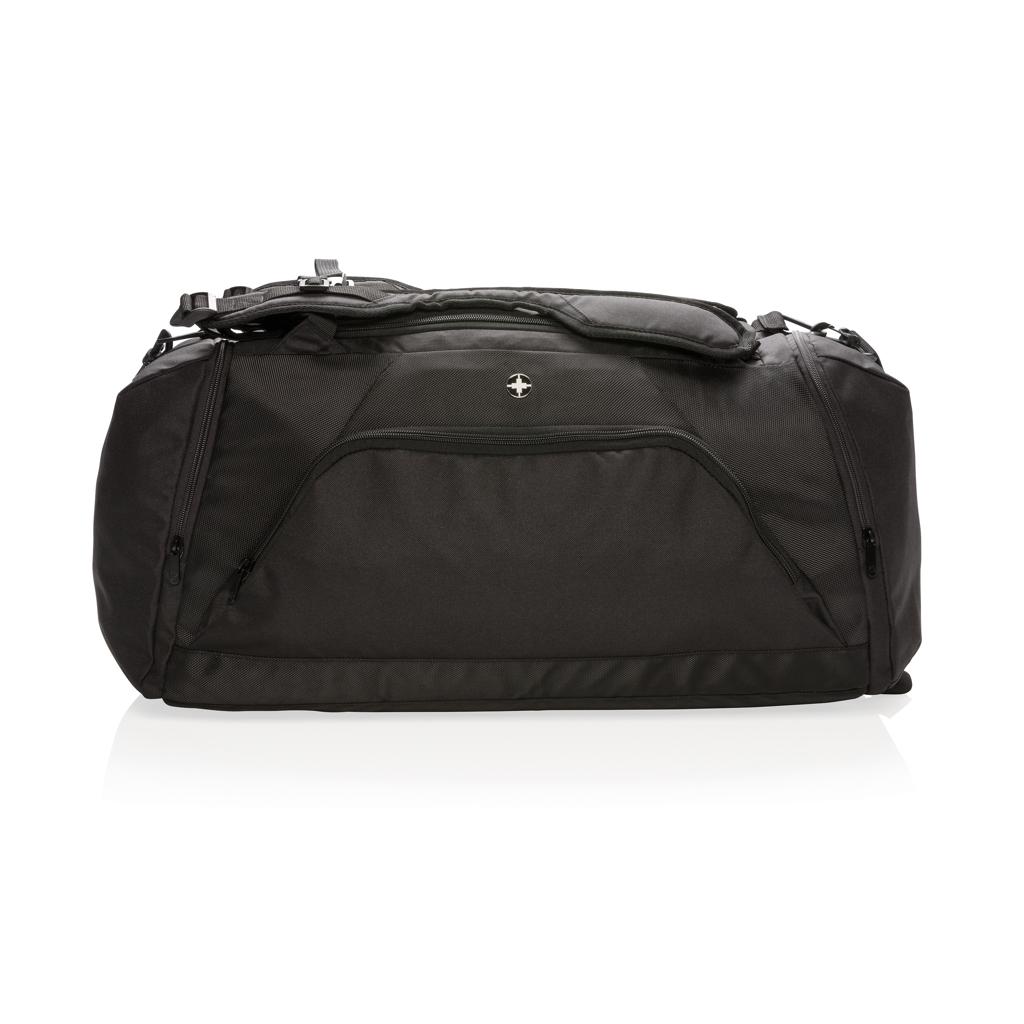 Geantă sport și rucsac RFID duffel Swiss Peak black