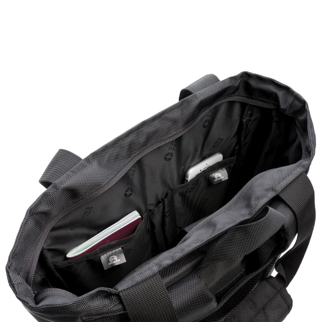 Tote bag RFID pentru laptop de 15