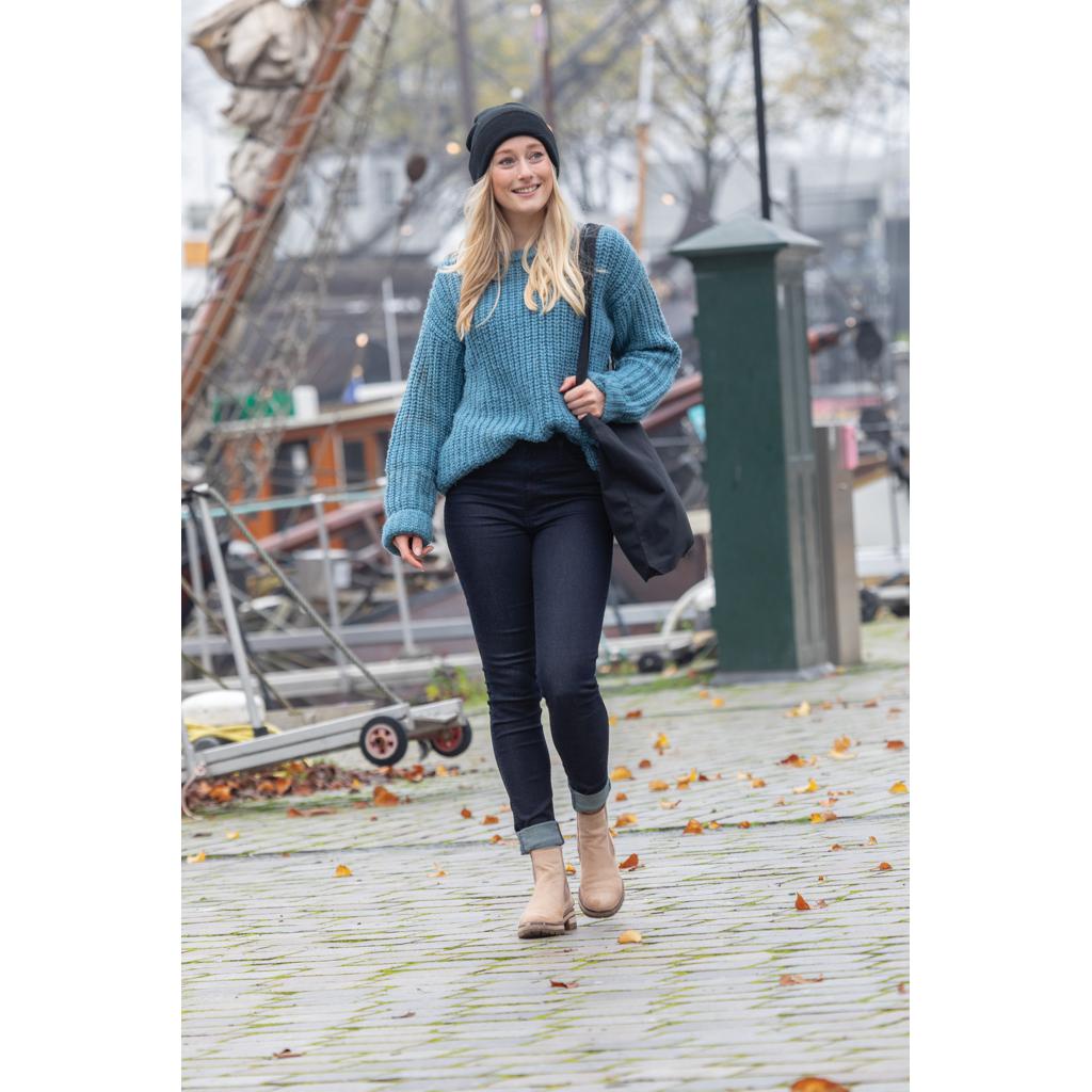 Geantă tote din bumbac reciclat de 330 gsm Impact AWARE™ black