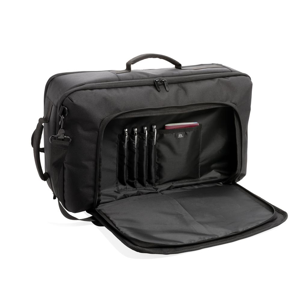 Rucsac de călătorie convertibil, fără PVC Swiss Peak black