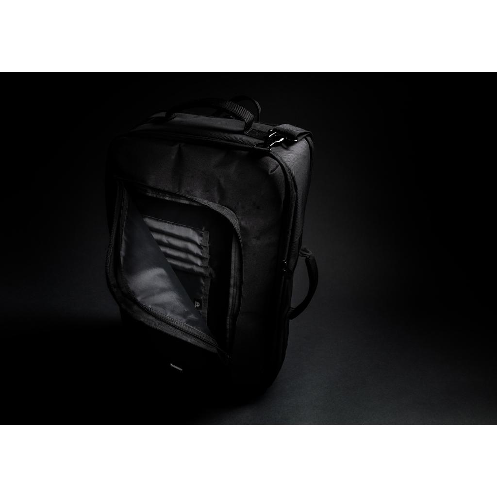 Rucsac de călătorie convertibil, fără PVC Swiss Peak black