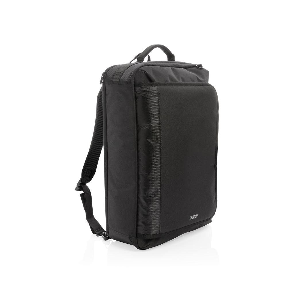 Rucsac de călătorie convertibil, fără PVC Swiss Peak black