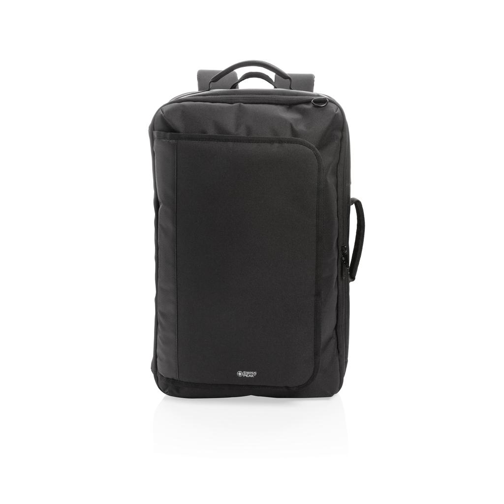 Rucsac de călătorie convertibil, fără PVC Swiss Peak black