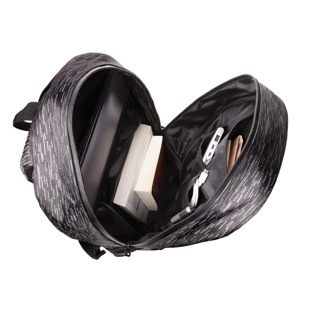 Rucsac reflectorizant pentru laptop AWARE™ RPET black