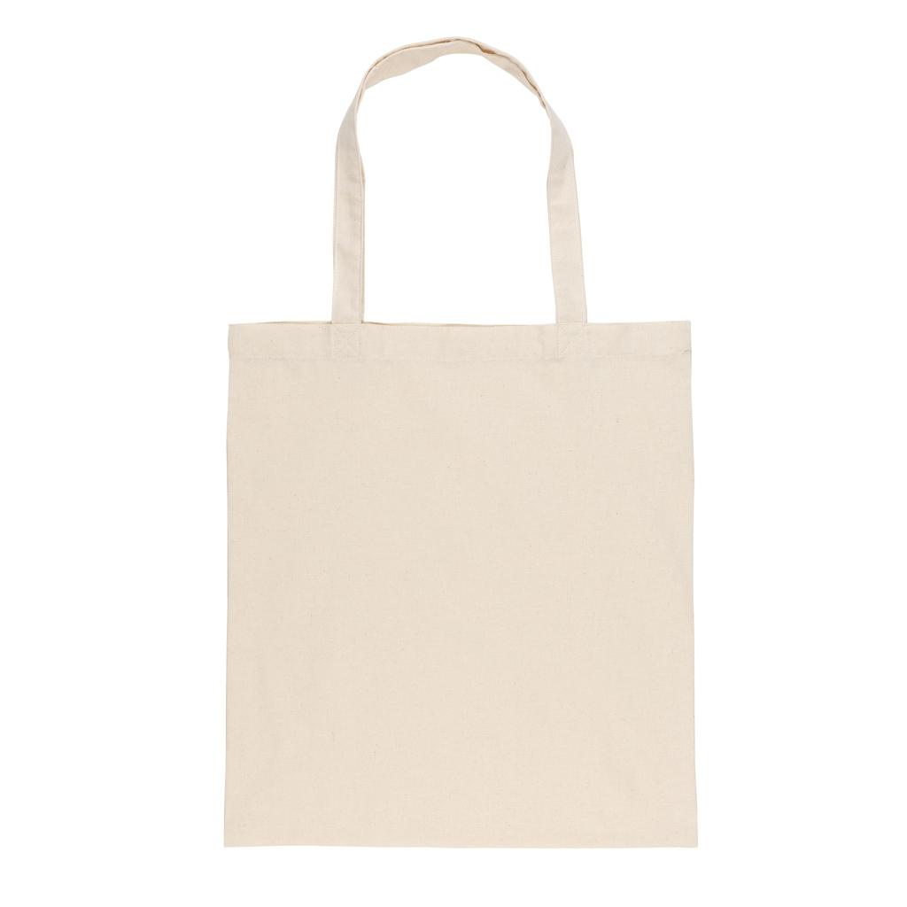Geantă tote din bumbac reciclat  de 145g Impact AWARE™ off white