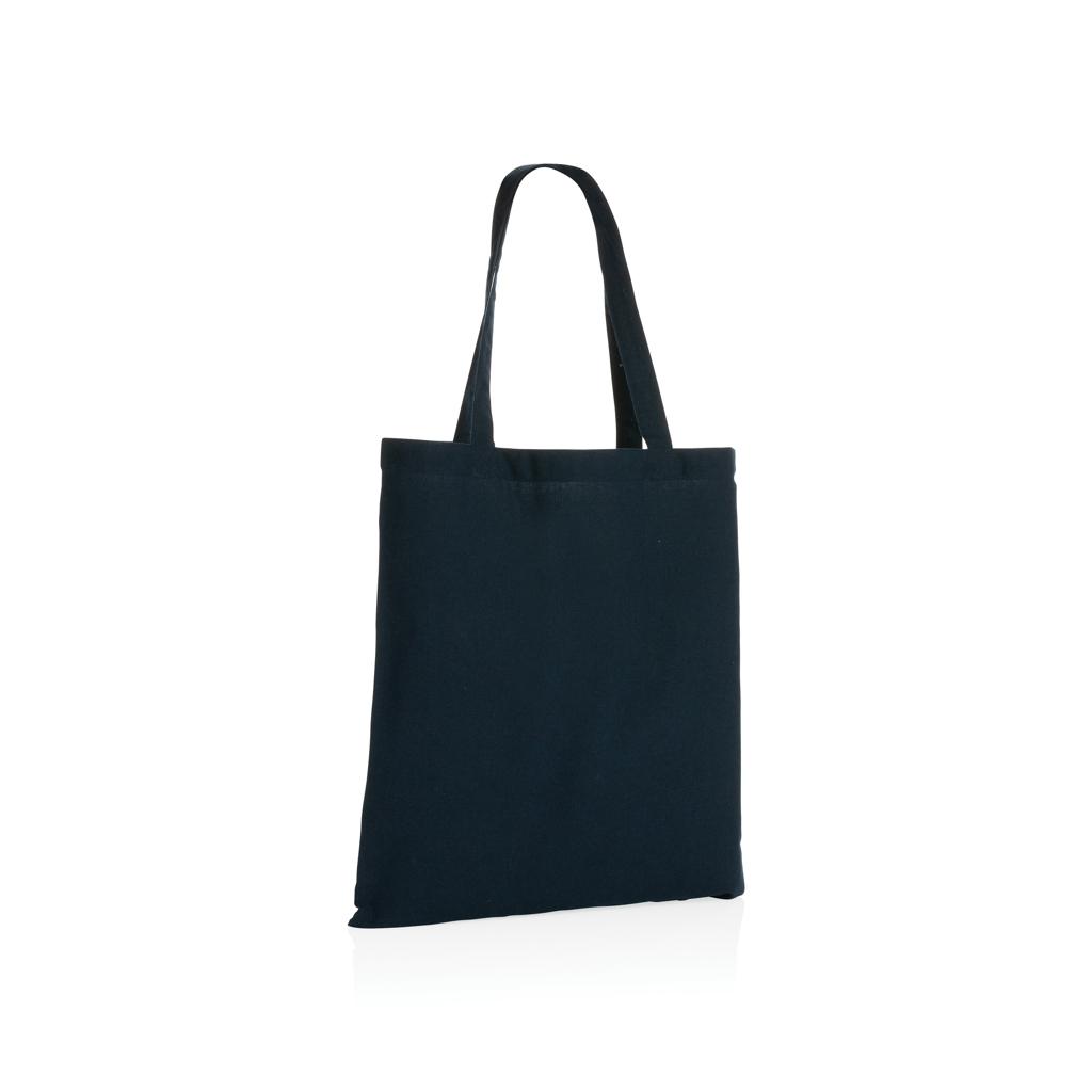 Geantă tote din bumbac reciclat  de 145g Impact AWARE™ navy