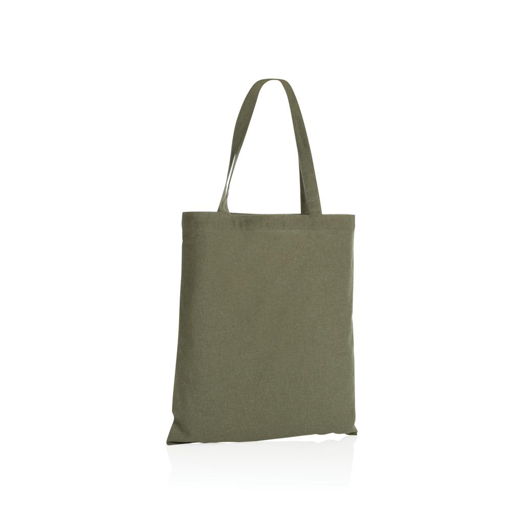 Geantă tote din bumbac reciclat  de 145g Impact AWARE™ green