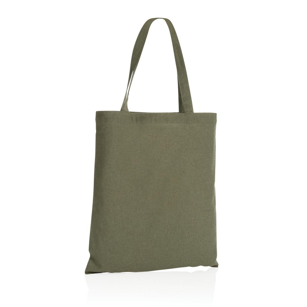 Geantă tote din bumbac reciclat  de 145g Impact AWARE™ green