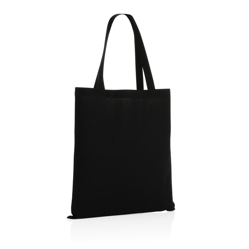 Geantă tote din bumbac reciclat  de 145g Impact AWARE™ black