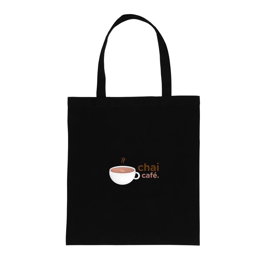 Geantă tote din bumbac reciclat  de 145g Impact AWARE™ black