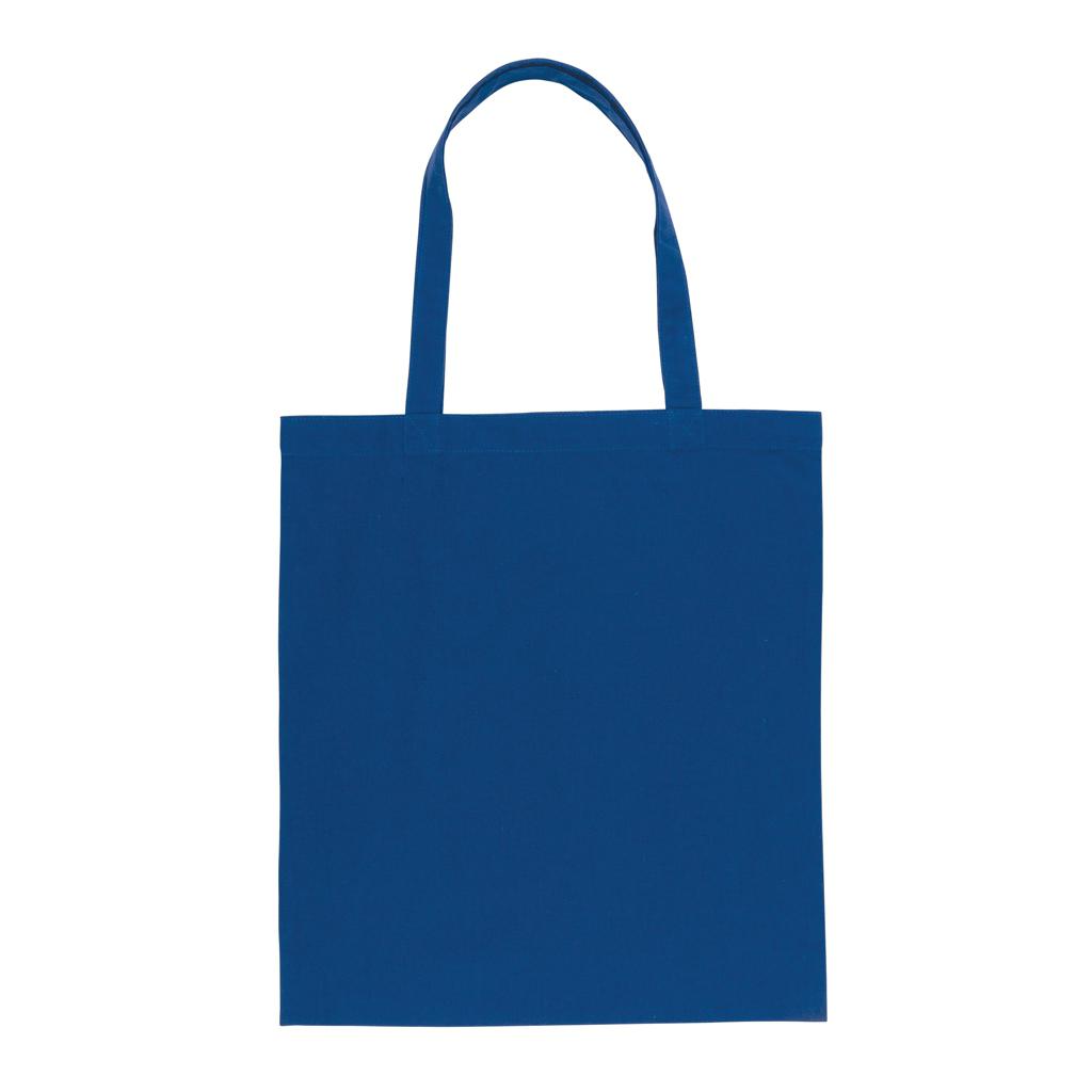 Geantă tote din bumbac reciclat  de 145g Impact AWARE™ blue