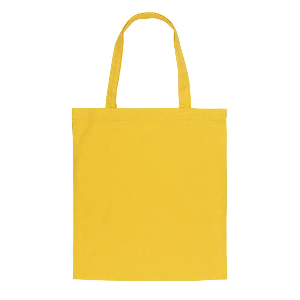 Geantă tote din bumbac reciclat  de 145g Impact AWARE™ yellow