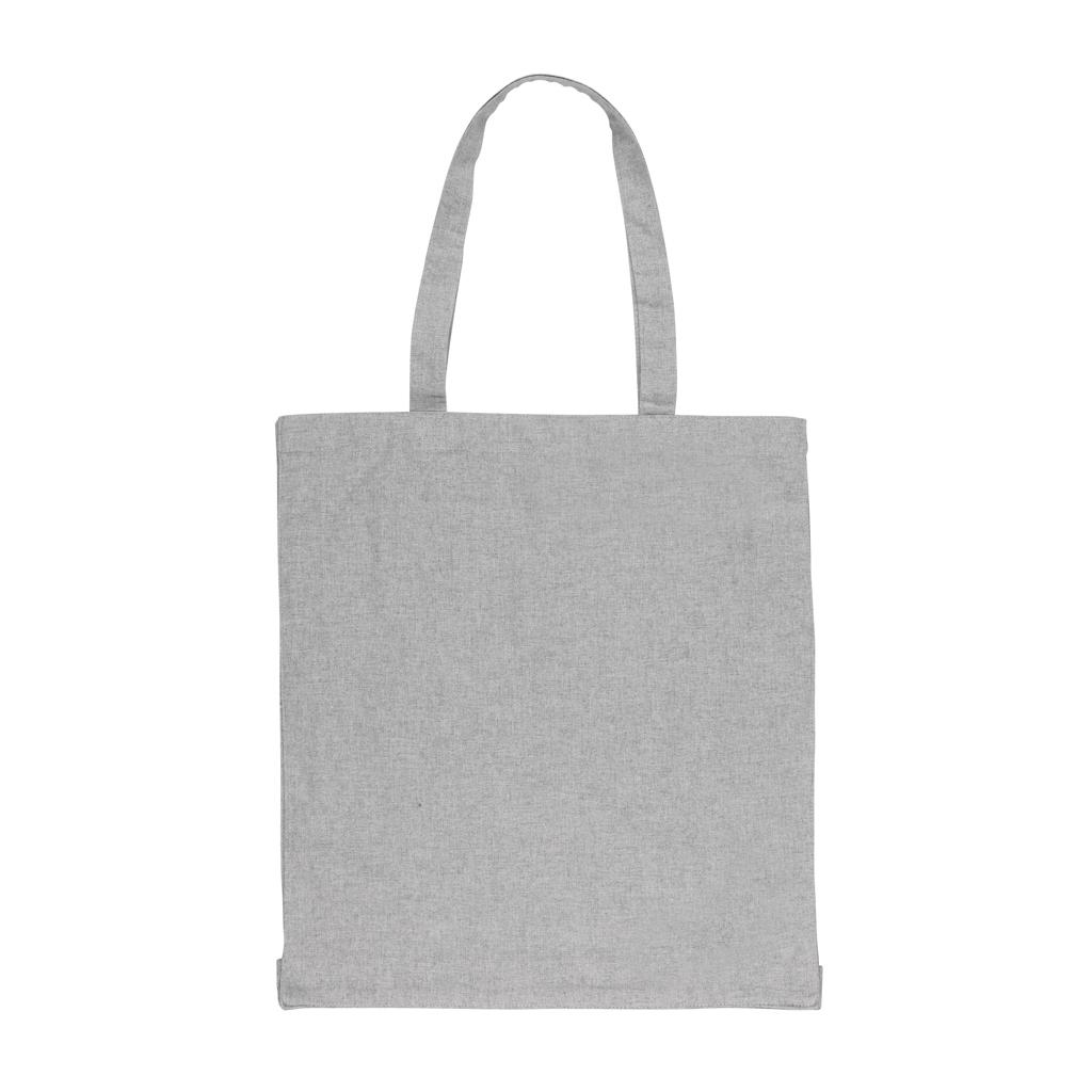 Geantă tote din bumbac reciclat cu bază de 145g Impact AWARE™ grey