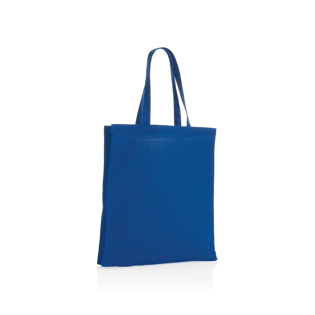Geantă tote din bumbac reciclat cu bază de 145g Impact AWARE™ blue