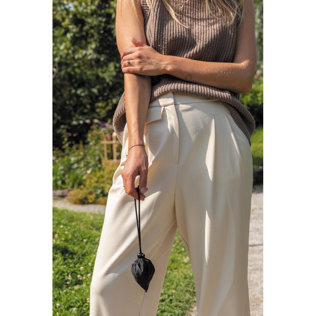 Geantă de cumpărături pliabilă  RPET 190T AWARE™ black