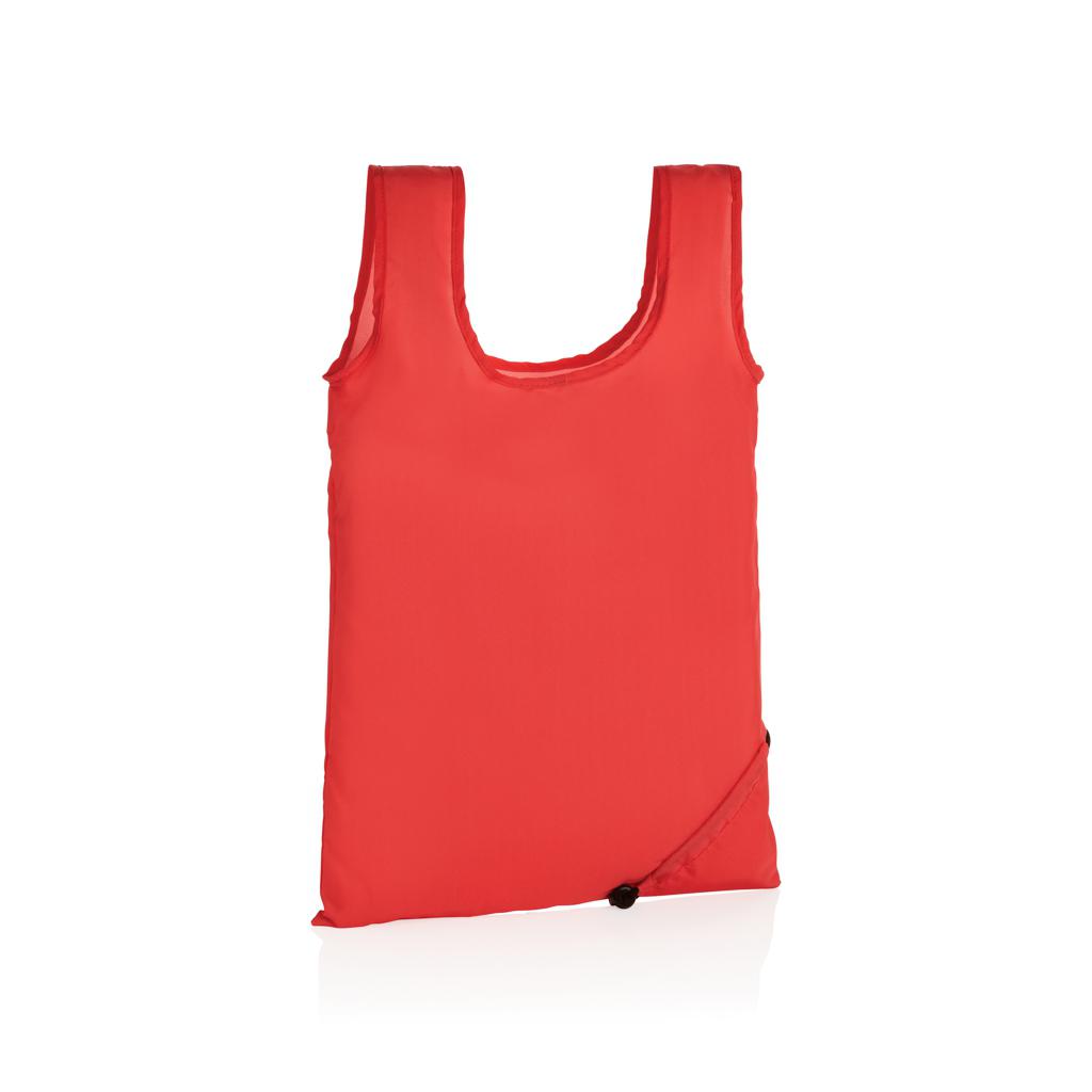 Geantă de cumpărături pliabilă  RPET 190T AWARE™ red