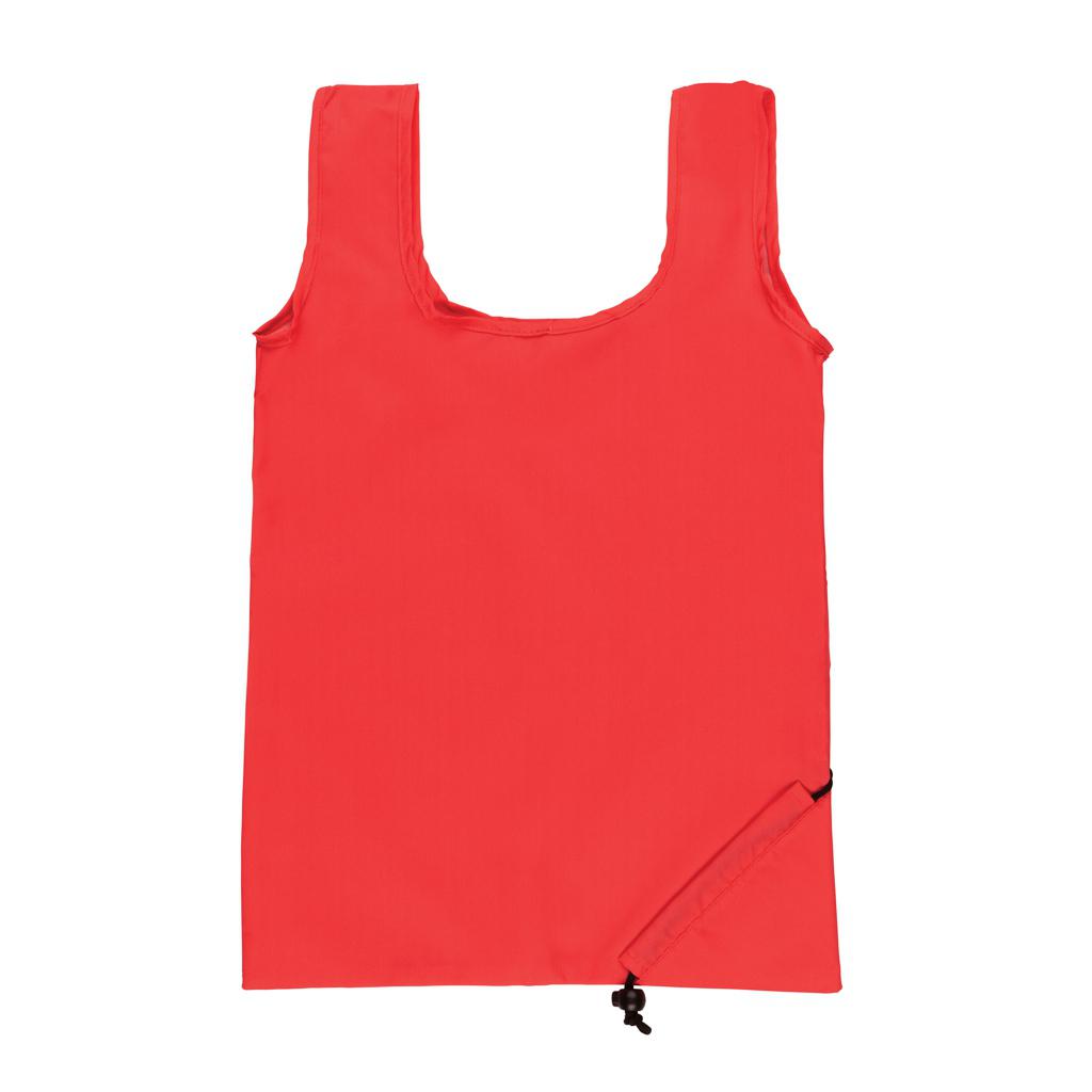 Geantă de cumpărături pliabilă  RPET 190T AWARE™ red