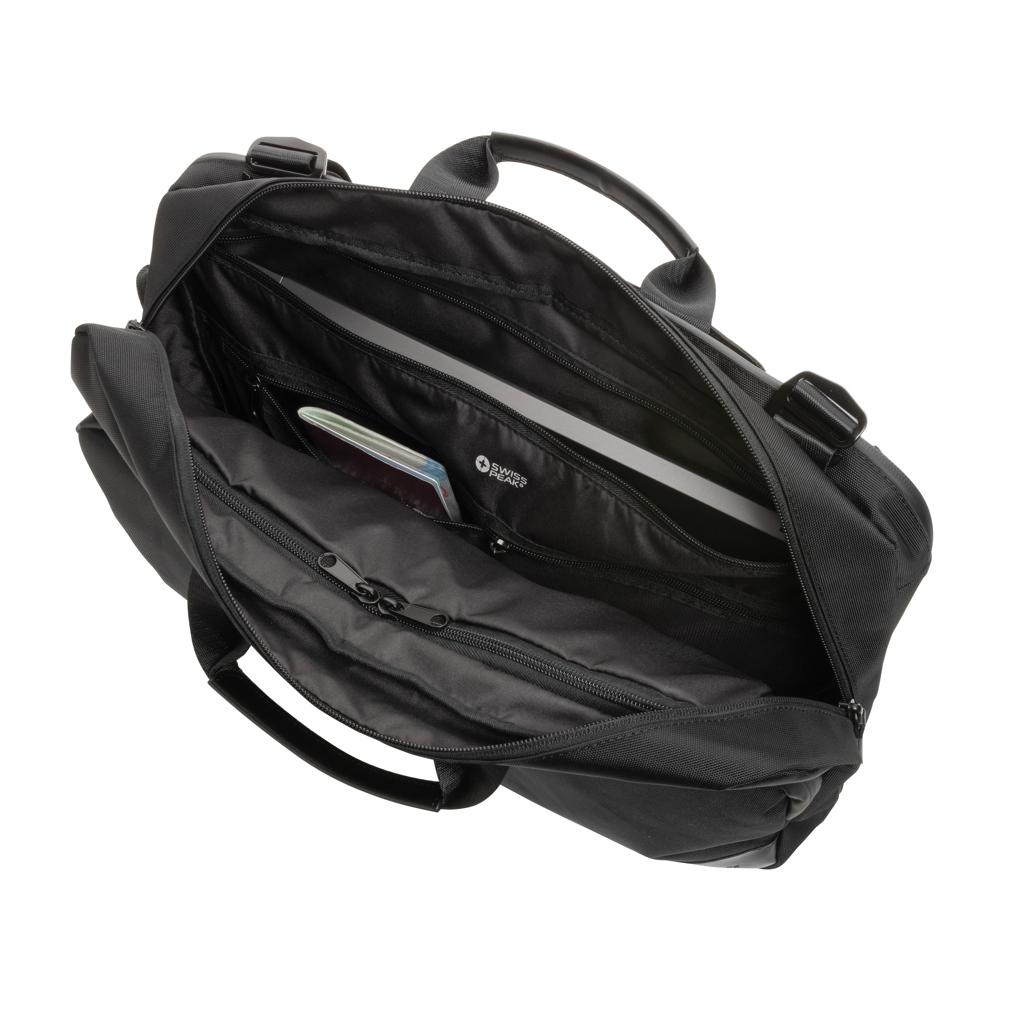 Rucsac executive 2-în-1 pentru laptop Swiss Peak Aware™ black