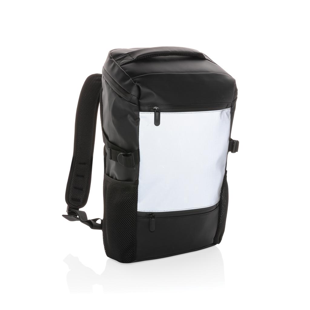 Rucsac din PU cu vizibilitate ridicată și acces facil pentru laptop de 15,6