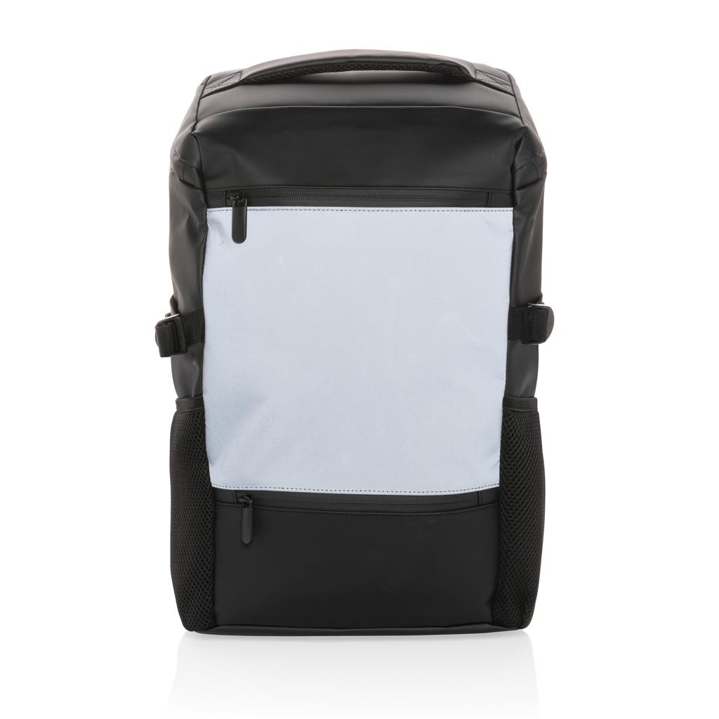 Rucsac din PU cu vizibilitate ridicată și acces facil pentru laptop de 15,6