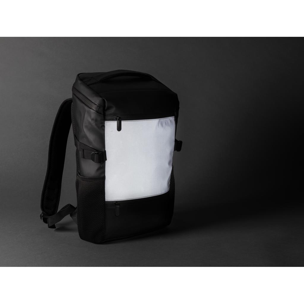 Rucsac din PU cu vizibilitate ridicată și acces facil pentru laptop de 15,6