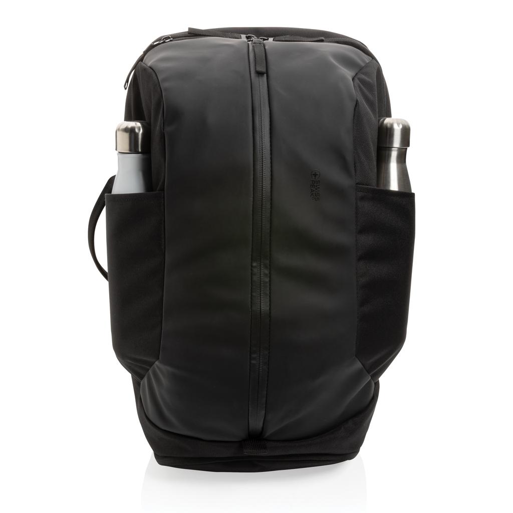 Rucsac RPET pentru muncă/sală de sport de 15,6 inch Swiss Peak AWARE™  black