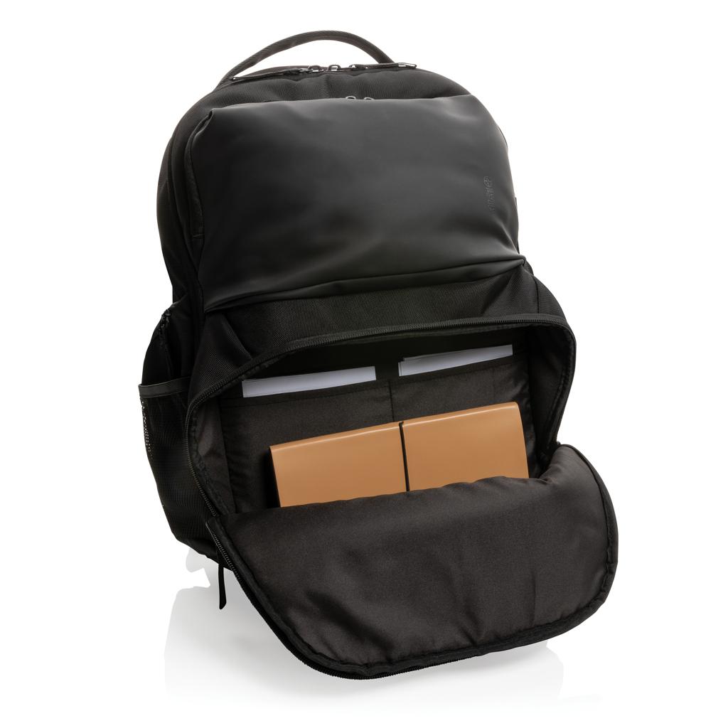 Rucsac pentru navetă RPET de 15,6 inch Swiss Peak AWARE™ black