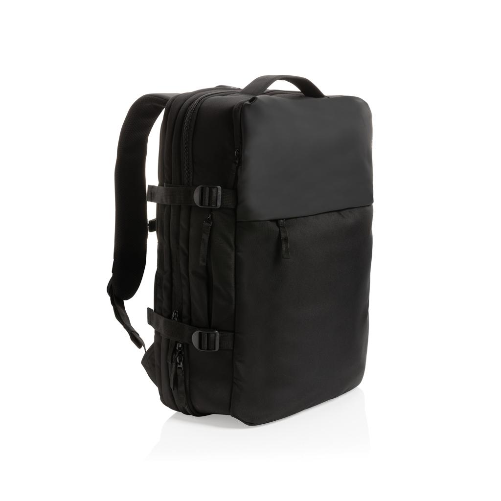 Rucsac extensibil de weekend RPET de 15,6 inch Swiss Peak AWARE™ black