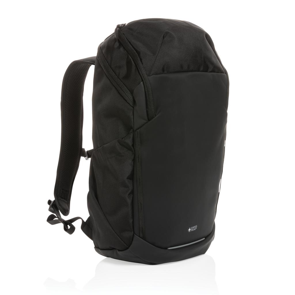 Rucsac de afaceri RPET de 15,6 inch Swiss Peak AWARE™ black