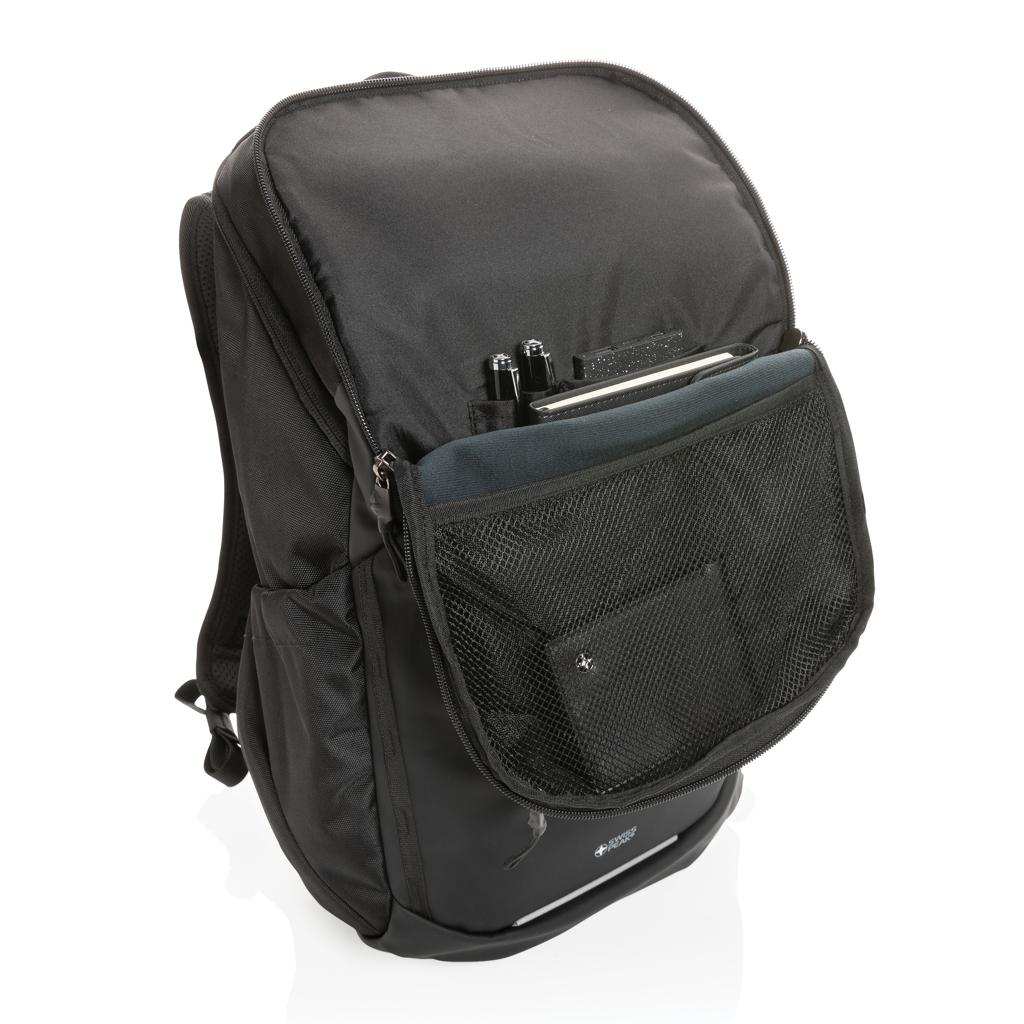 Rucsac de afaceri RPET de 15,6 inch Swiss Peak AWARE™ black