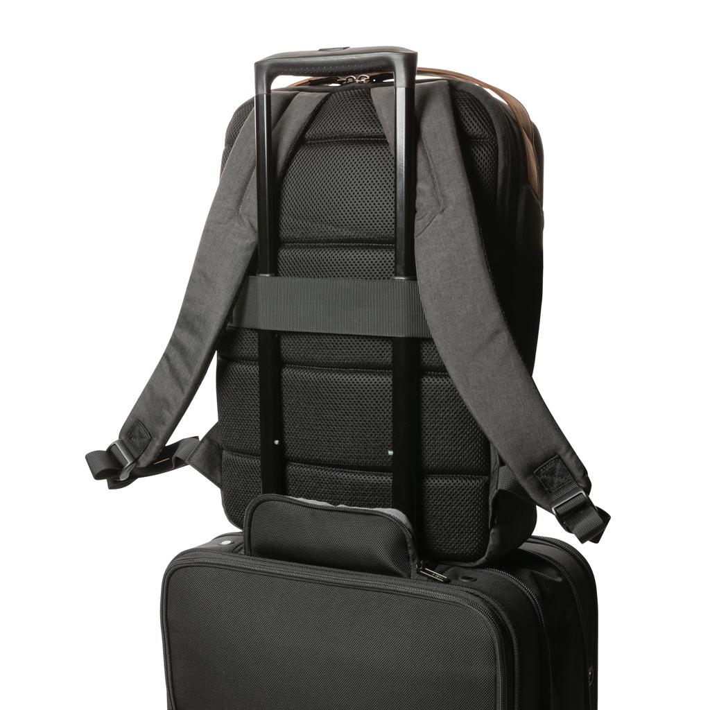 Rucsac deluxe 300D two tone pentru laptop de 15,6