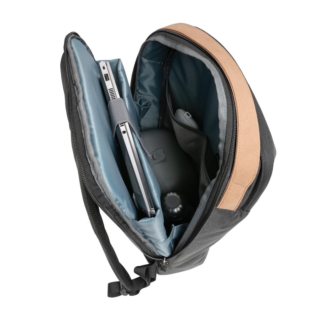 Rucsac deluxe 300D two tone pentru laptop de 15,6