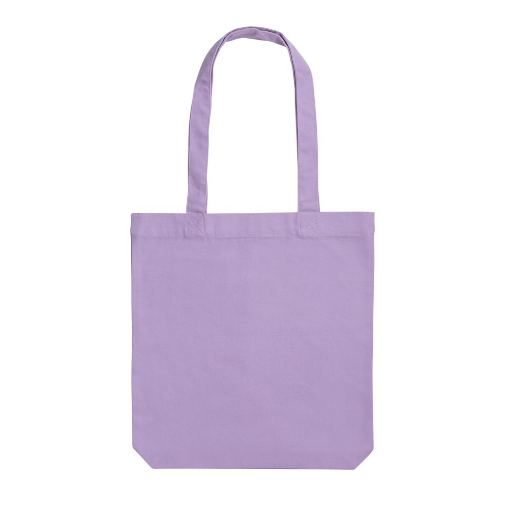 Geantă tote din pânză reciclată de 285 gsm Impact Aware™ lavender